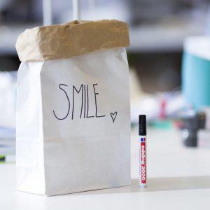 Paperbag XS set van 4 incl stift